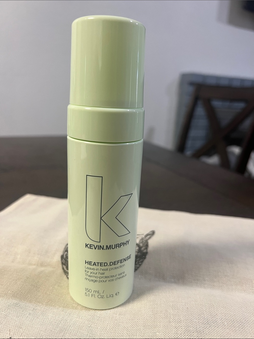 KEVIN.MURPHY Heated.Defense Heat Protectant - Pale Green Bottle